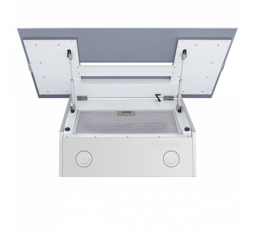 Кухонная вытяжка MAUNFELD Mersey 90 нержавеющая сталь\белое стекло