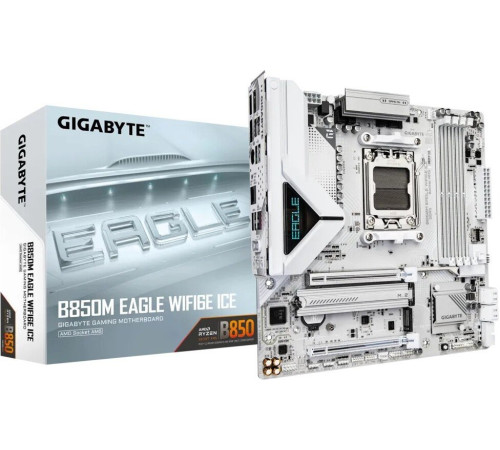 Материнская плата Gigabyte B850M Eagle WiFi6E Ice