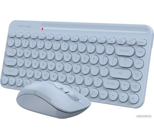 Офисный набор A4Tech Fstyler FG3200 Air2 синий