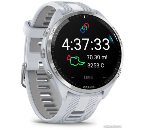 Умные часы Garmin Forerunner 965 белый/серый