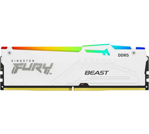 Оперативная память Kingston FURY Beast RGB 16ГБ DDR5 5600 МГц KF556C40BWA-16