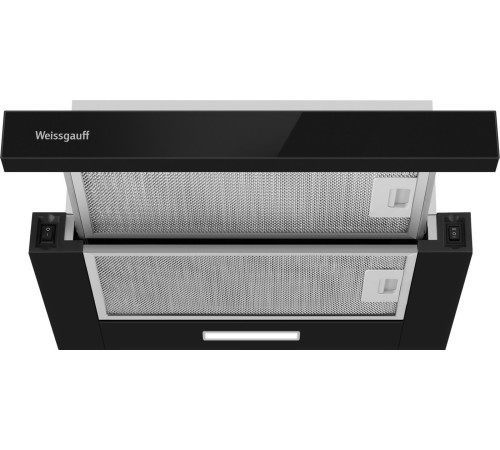 Кухонная вытяжка Weissgauff TEL 450 Black Glass