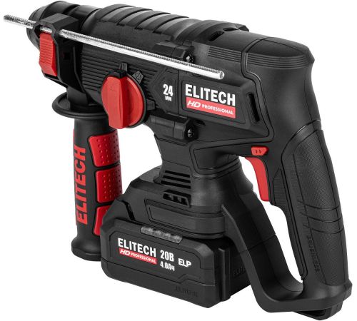 Перфоратор ELITECH CRH 2024BL HD с 1-им АКБ, кейс