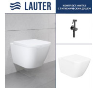 Унитаз подвесной Lauter Nuremberg 21811 + Breez 21GN7072BM