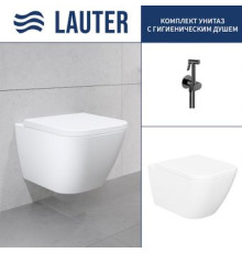 Унитаз подвесной Lauter Nuremberg 21811 + Breez 21GN7072BM