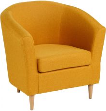 Интерьерное кресло Mio Tesoro Тунне yellow orange