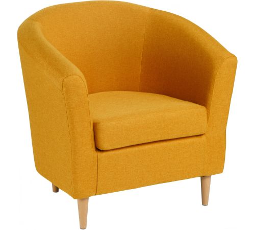 Интерьерное кресло Mio Tesoro Тунне yellow orange