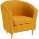 Интерьерное кресло Mio Tesoro Тунне yellow orange