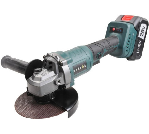 Угловая шлифмашина Zitrek ZKAG20-125 085-1025 с 2-мя АКБ, кейс