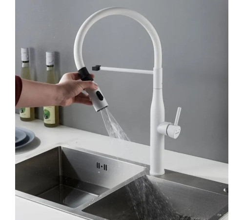 Смеситель Shevanik S123C-1 белый