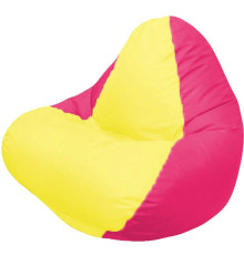 Кресло-мешок Flagman Relax Г4.1-042 фуксия/желтый