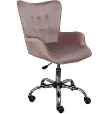 Кресло AksHome Белла пыльная роза велюр