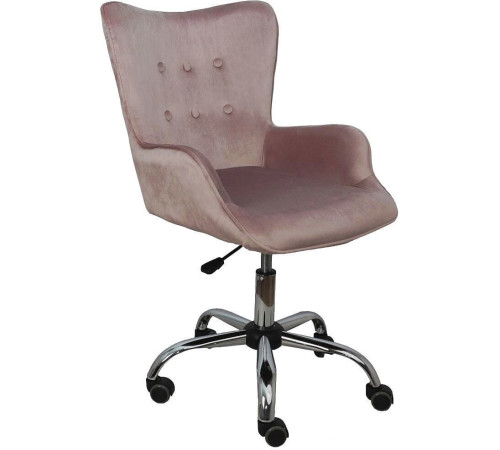 Кресло AksHome Белла пыльная роза велюр