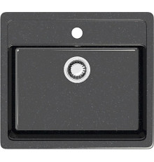 Кухонная мойка MARRBAXX Карельский камень модель 9/Q4 F009Q004 черный