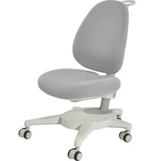 Компьютерное кресло ErgoSmart Gulliver с салатовым чехлом серый