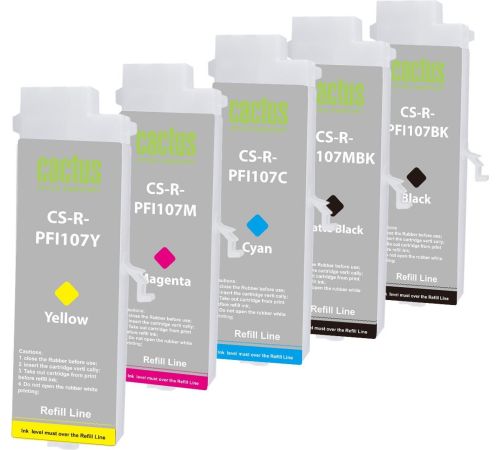 Картридж CACTUS CS-R-PFI107SET без чипа