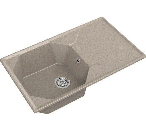 Кухонная мойка GranFest GF-U-840L песочный