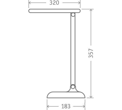 Настольная лампа Navigator NDF-D035-8W-MK-WH-LED