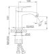 Смеситель FRAP F1076-9