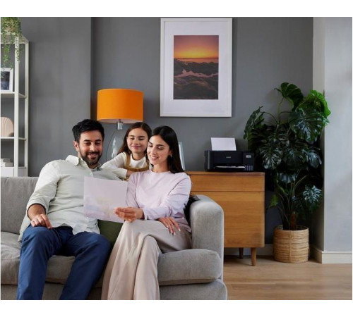 МФУ Epson EcoTank L3211 ресурс стартовых контейнеров 6500/8100, контейнер 003