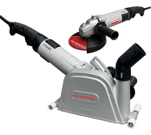 Бороздодел Интерскол ПД-150/1800Э + УШМ-180/1800Э 718.1.0.70