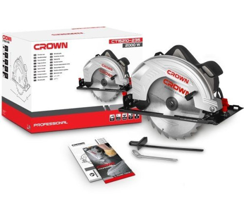 Дисковая циркулярная пила Crown CT15210-235