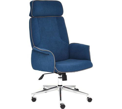 Кресло TetChair Charm флок, синий
