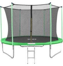 Батут Happy Jump 10ft-i Pro 312 см с внутренней сеткой и лестницей