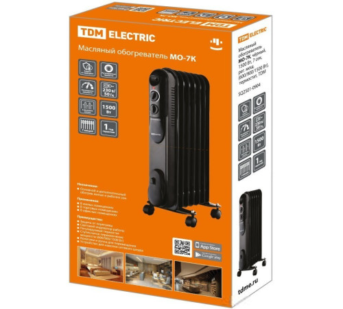 Масляный радиатор TDM Electric MO-7K SQ2501-0904
