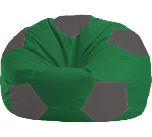 Кресло-мешок Flagman Мяч Стандарт М1.1-238 зеленый/темно-серый