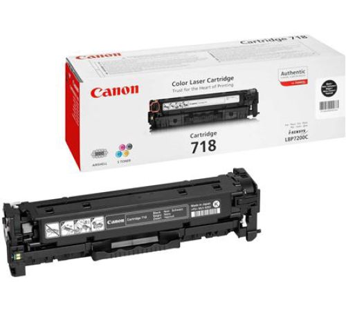 Картридж Canon 718 Black 2662B002AA