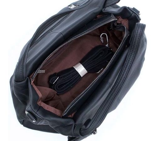 Женская сумка Poshete 921-351-BLK черный