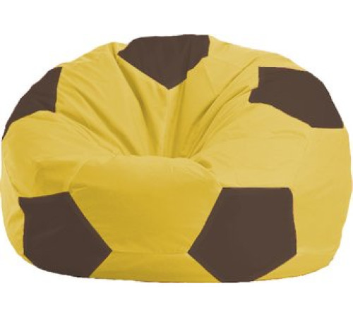 Кресло-мешок Flagman Мяч Стандарт М1.1-261 желтый/коричневый
