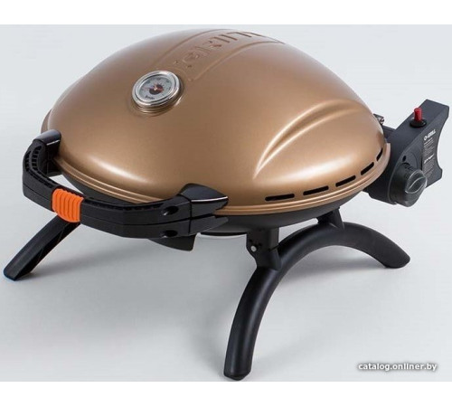 Портативный газовый гриль O-grill 900MT золотистый