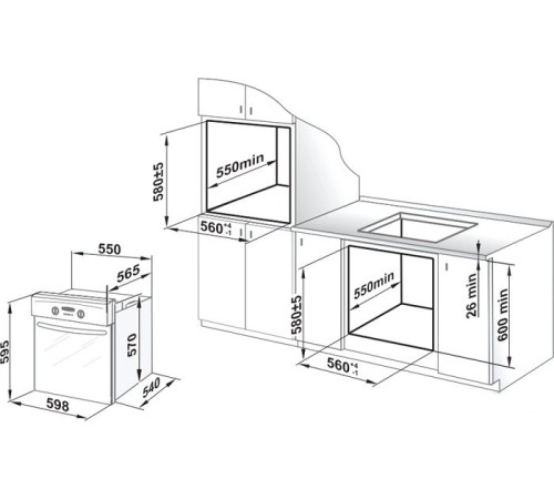 Электрический духовой шкаф GEFEST 602-02 К