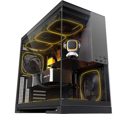 Корпус Geometric Future Model 5 5FAN черный/серый
