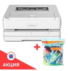Принтер Deli P2500DW + канцелярский набор Deli H532