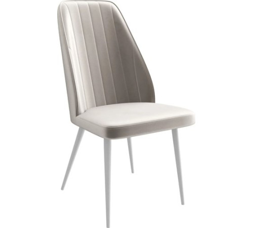 Стул Мамадома Leonard M d08 Platinum Lux/белый