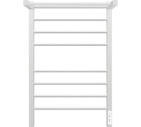 Полотенцесушитель Granula Квадро Сплит 50х80 с полкой, терморегулятором, белый