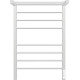 Полотенцесушитель Granula Квадро Сплит 50х80 с полкой, терморегулятором, белый