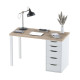 Офисный стол Mio Tesoro Ингар 1/5T дуб беленый