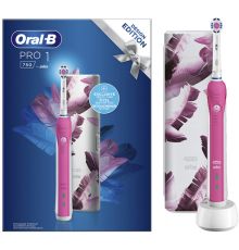 Электрическая зубная щетка Oral-B Pro 1 750 Design Edition D16.513.1UX розовый