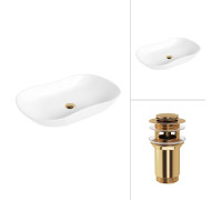 Умывальник Lauter 21570 + клапан 21190G