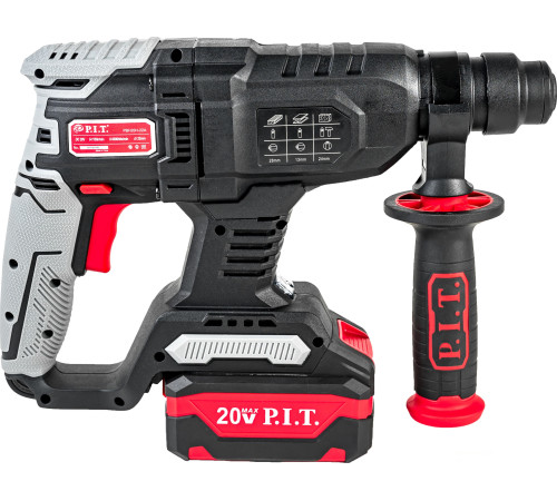 Перфоратор P.I.T. PBH20H-22A/1 с 1-им АКБ, кейс