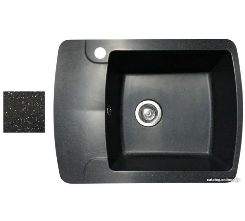 Кухонная мойка БелЭворс Flexi R черный