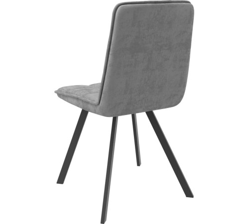 Стул Мамадома Rom D b22 Grey Lux/черный