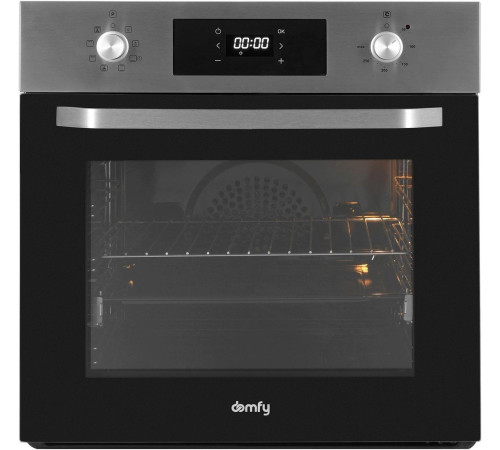 Электрический духовой шкаф Domfy DM6642EO IX