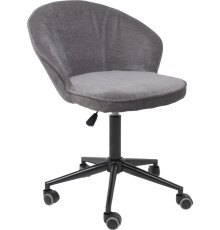 Офисное кресло AksHome Foxy темно-серый шенилл Ote Canna 456/черный