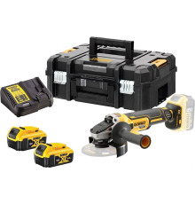 Угловая шлифмашина DeWalt DCG405P2 с 2-мя АКБ, кейс