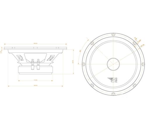 Мидбас DL Audio Gryphon Pro 200 Midbass